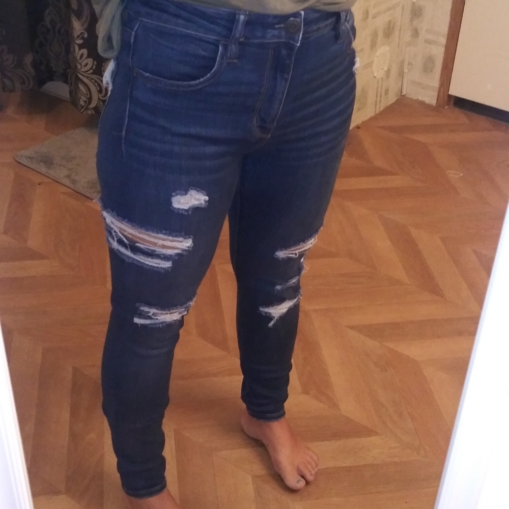 American eagle high rise jeggings